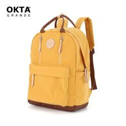 Рюкзак Okta Grande Asami 1087 14" Yellow/Brown, желтый с коричневым