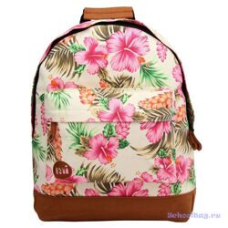 Рюкзак Mi-Pac Premium Tropical Hibiscus Natural 740314-033