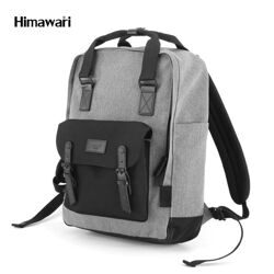 Рюкзак Himawari 1010 Buttercup 17" Grey/Black, серый с черным