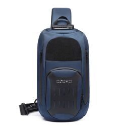 Однолямочный рюкзак Ozuko 9361 Blue